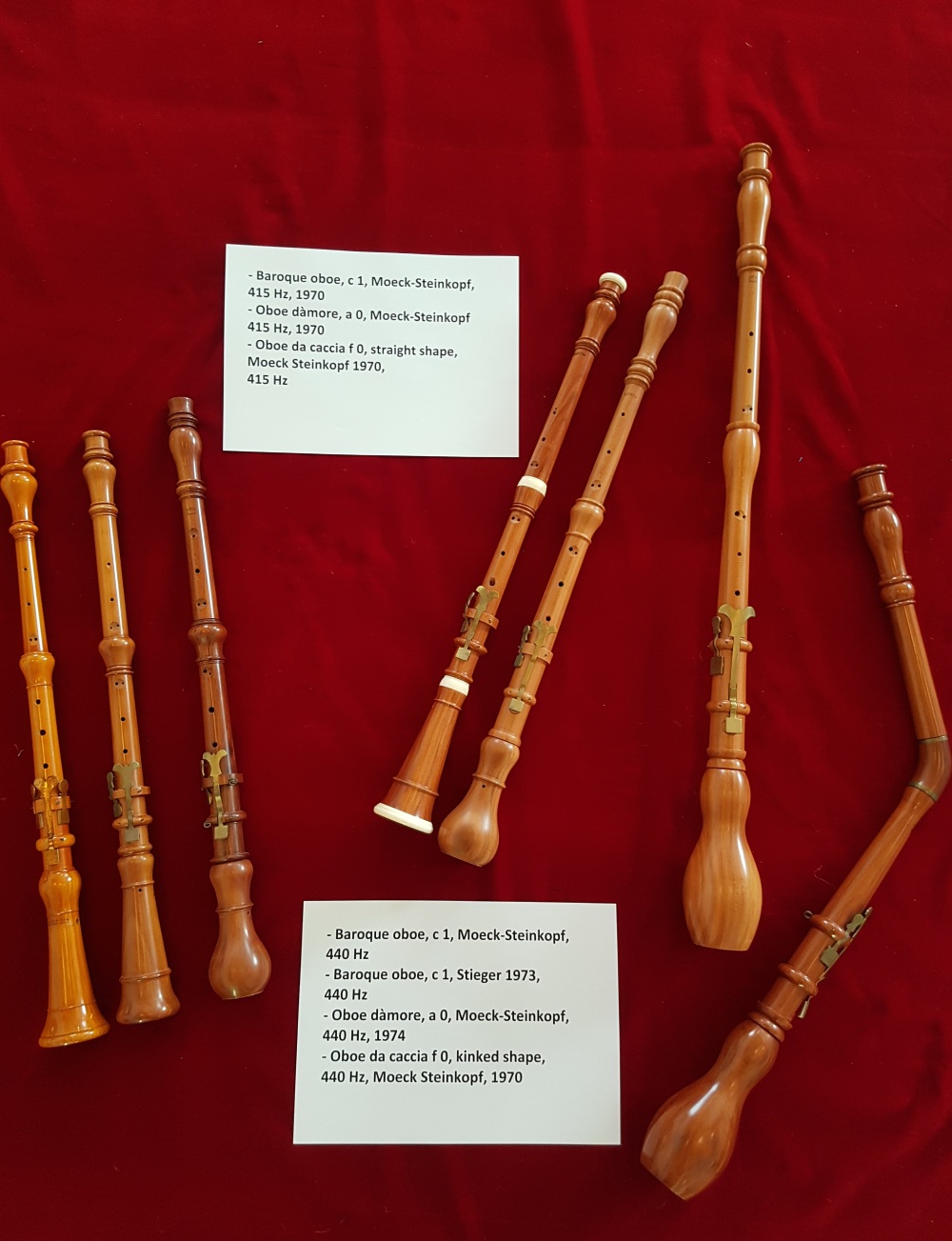 Barock Oboen, verkauft Musikinstrumente Store